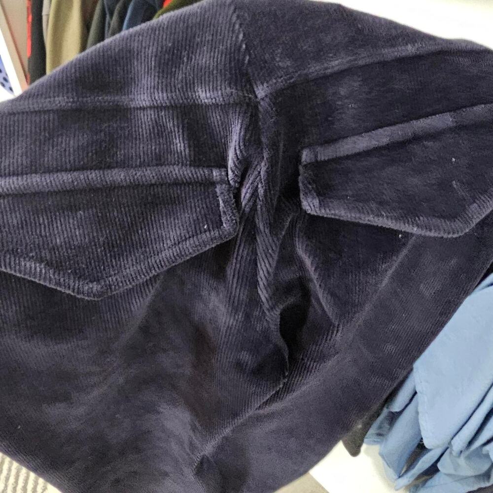 Aerie OFFLINE navy blue corduroy flare pants - Picture 5 of 5